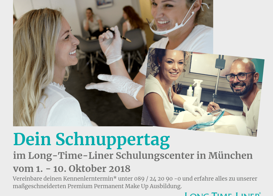 Dein Permanent Make Up Schnuppertraining bei Long-Time-Liner in München