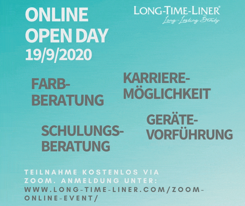 LONG-TIME-LINER® ONLINE OPEN DAY 19. SEPTEMBER 2020