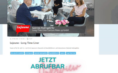 LONG-TIME-LINER® CEO Gabriele Medingdörfer im Interview mit Prof. Erich Lejeune auf münchen.tv