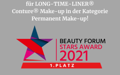 LONG-TIME-LINER® GEWINNER DES BEAUTY FORUM STARS AWARD 2021 in der Kategorie Permanent Make Up
