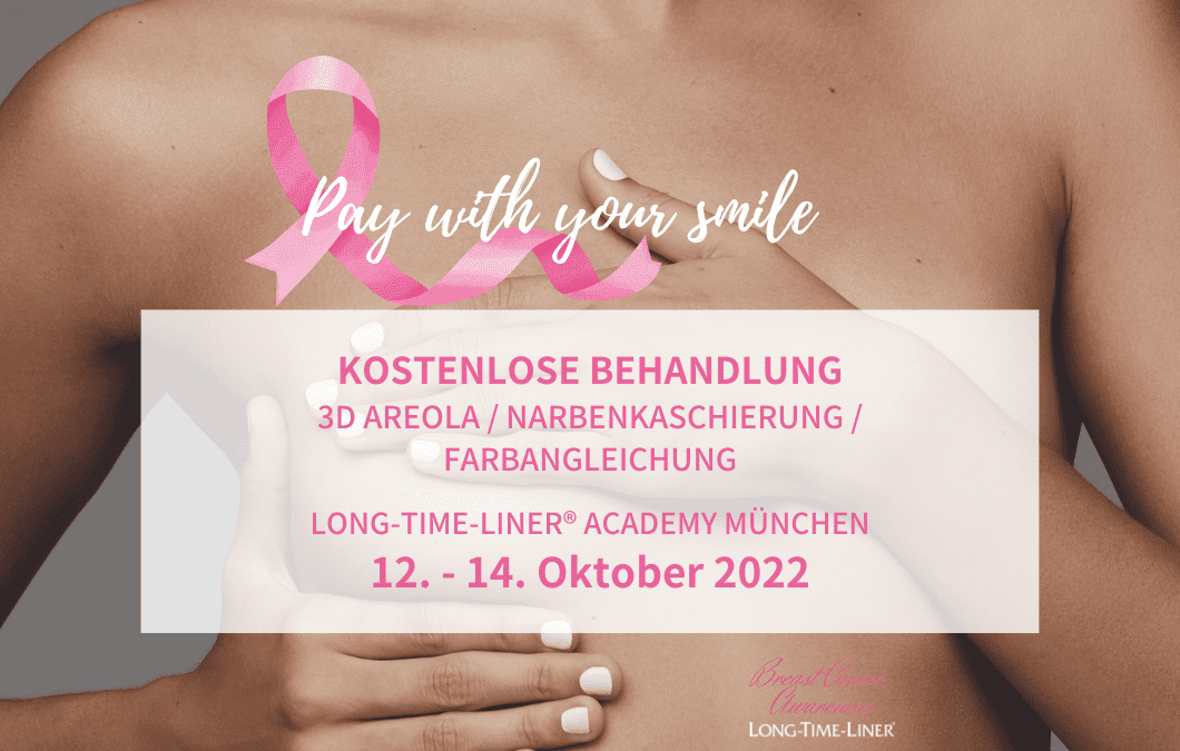 Bewusstsein für Brustkrebs Aktion 2022 – Kostenlose Pigmentierung