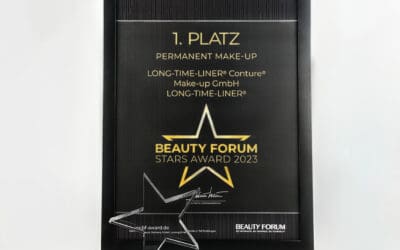 LONG-TIME-LINER Platz 1 in der Kategorie Permanent Make Up Beauty Forum Stars Awards 2023